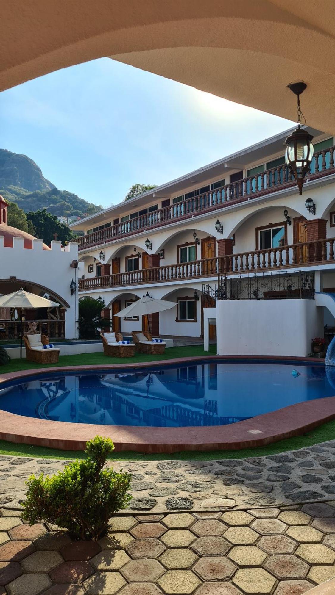 Hotel Leyenda Del Tepozteco Tepoztlan Bagian luar foto